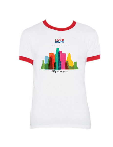 LA Skyline Ringer T-Shirt