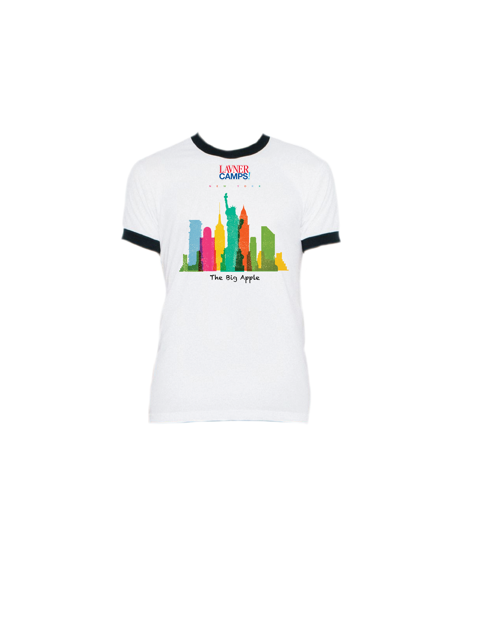 NY Skyline Ringer T-Shirt