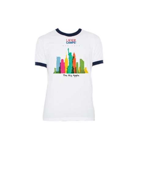 NY Skyline Ringer T-Shirt