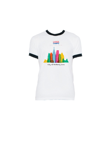 Philly Skyline Ringer T-Shirt