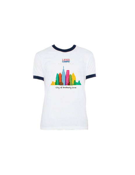 Philly Skyline Ringer T-Shirt